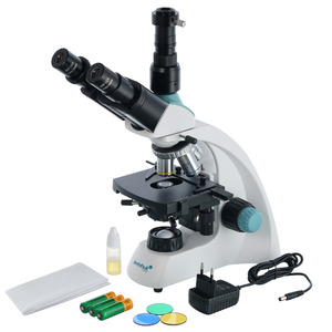 Микроскоп цифровой тринокулярный Levenhuk D400T 3,1 Мпикс