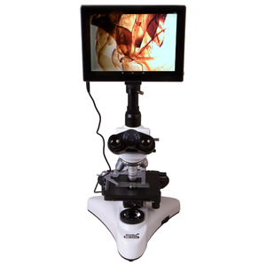Микроскоп цифровой тринокулярный Levenhuk MED D20T LCD